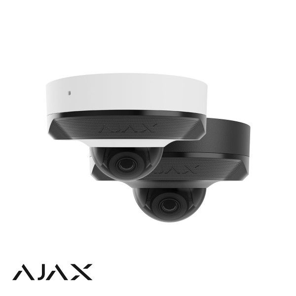 Ajax 8MP DomeCam Mini 4mm Zwart