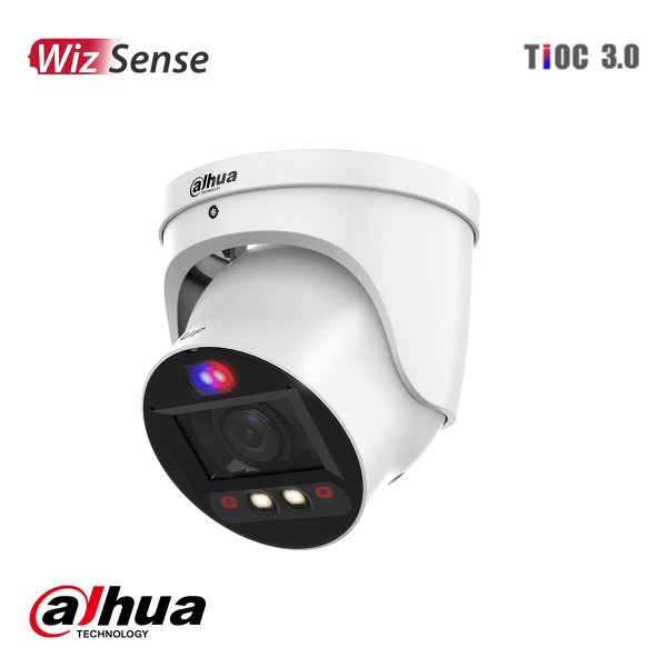 Dahua 5MP TiOC3.0 Smart Dual Light Active Deterrence Vari-focal Eyeball  WizSense Camera