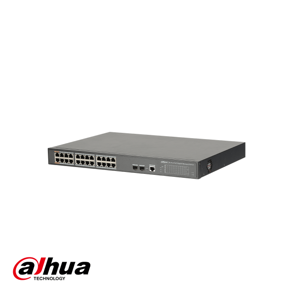 Dahua 24-port Managed Layer 2 PoE Switch