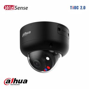 Dahua 5MP TiOC2.0 Vari-focal Dome WizSense Camera 2.7-13.5mm Zwart