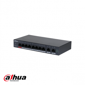 Dahua 10-Port Cloud Managed Desktop Switch 8-Port PoE