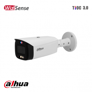 Dahua 4MP TiOC3.0 Smart Dual Light Active Deterrence Fixed-focal Bullet WizSense Camera 2.8mm