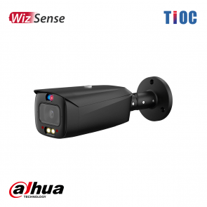 Dahua 8MP Smart Dual Illumination Active Deterrence Fixed-focal Bullet WizSense Antraciet