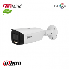 Dahua 4MP Full Color 2.0 WizMind bullet Full Color 2.0 IP camera, wit licht