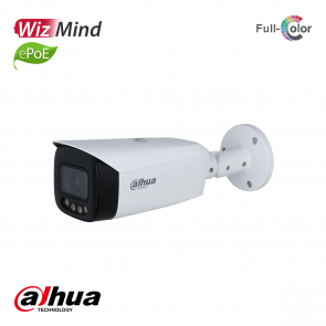Dahua 8MP Full-color Fixed-focal Warm LED Bullet WizMind Network Camera 2.8mm