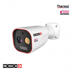 Provision 5MP Thermal Dual Lens Hybrid Bullet IP Camera, 3.0/4.0mm