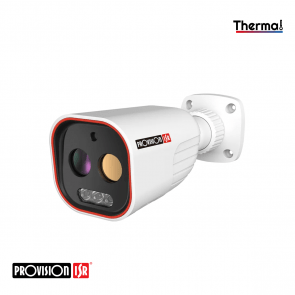 Provision 5MP Thermal Dual Lens Hybrid Bullet IP Camera, 7.0/8.0mm