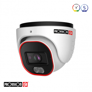 Provision 2MP 24/7 Full-Color Fixed Lens Dome/Turret Camera 2.8mm