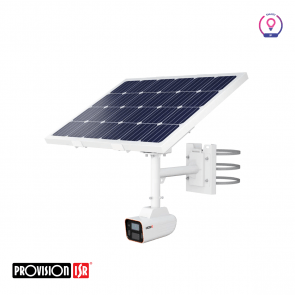 Provision 4MP Solar Powered Camera DDA Analytics Bullet Camera 3.6mm