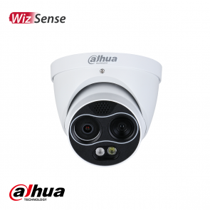 Dahua 4MP Thermal 256x192 Network Mini Hybrid Eyeball Camera (Thermal: 3.5mm / Visual: 4mm)